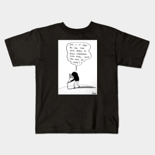 Too old to care Kids T-Shirt